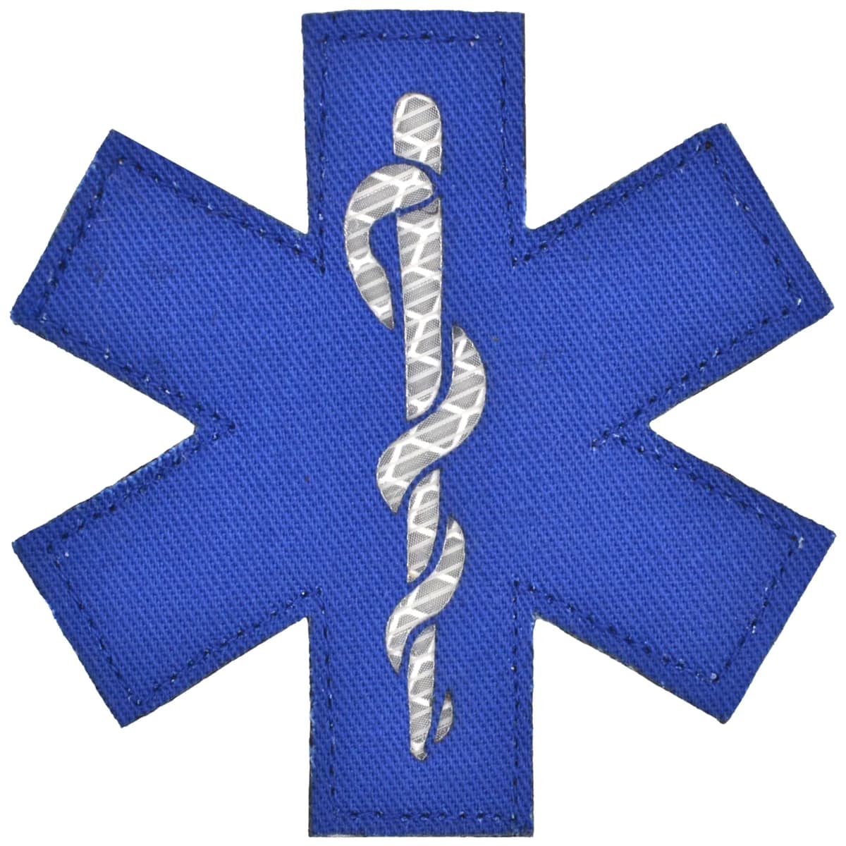EMT Star Of Life Laser Cut Reflective -3 inch CORDURA® Patch