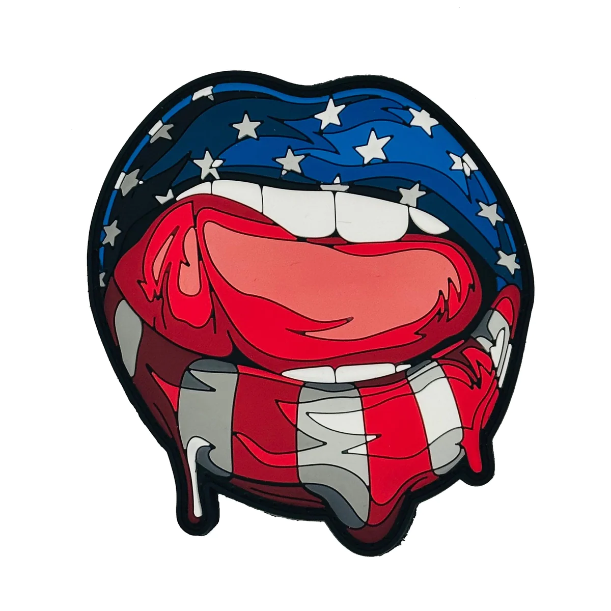 American Flag Lips